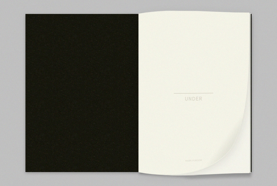 Under by Mark Purdom - Photobook