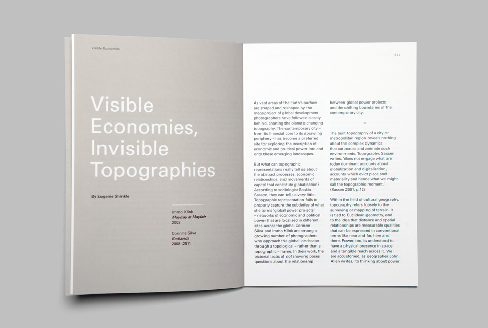 Visible Economies - Photography book - Eugenie Shinkle