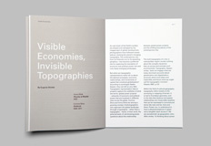 Visible Economies - Photography book - Eugenie Shinkle